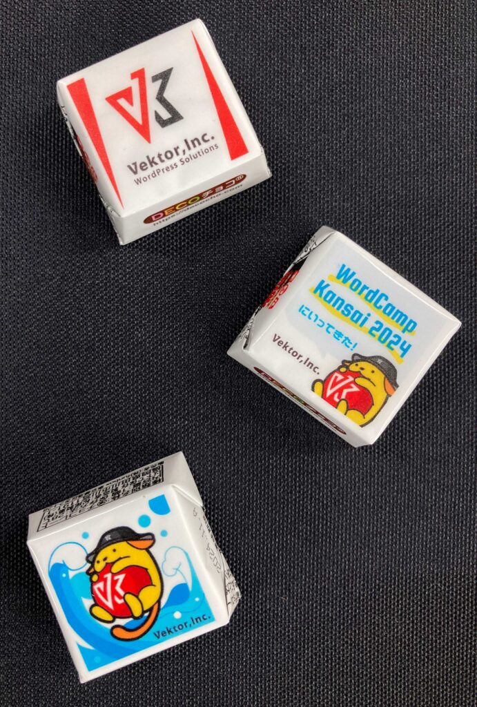 WordCamp Kansai 2024 ベクトル DECOチョコ